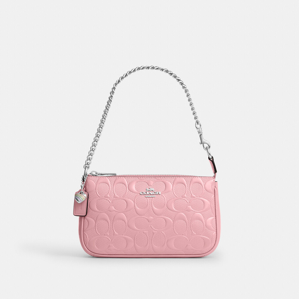 Coach Outlet Nolita 19 In Signature Leather With Heart Charm